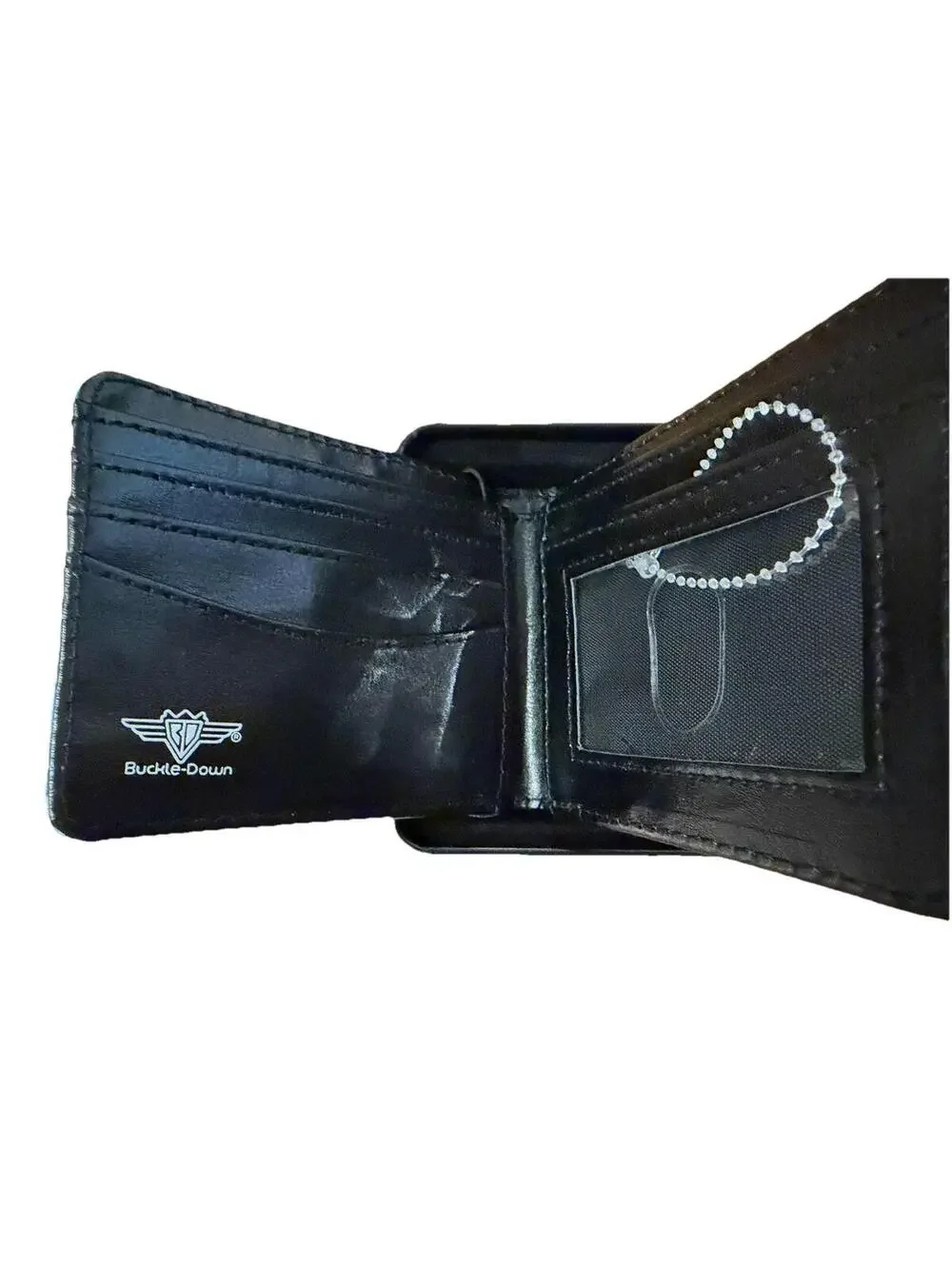 Buckle-Down Men's Bi-fold Wallet Disney Reindeer Stitch!